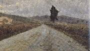 Amedeo Modigliani Small Tuscan Road (mk39) oil on canvas
